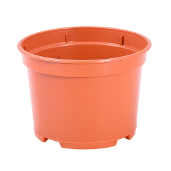 Doniczka produkcyjna okrągła twarda 9 cm terakota 0,35 L