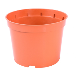 Doniczka produkcyjna okrągła twarda terakota 12 cm 0,8 L
