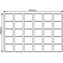 Doniczkopaleta DP 61/30 – paleta rozsadowa 30 komórek do produkcji sadzonek