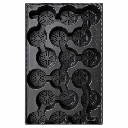 Paleta transportowa z otworami 9/18 – zestaw 10 sztuk do doniczek produkcyjnych