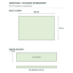 SK110 — rysunek wymiarowy produktu SK110 — rysunek wymiarowy produktu
