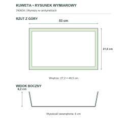 760634 — rysunek wymiarowy produktu 760634 — rysunek wymiarowy produktu