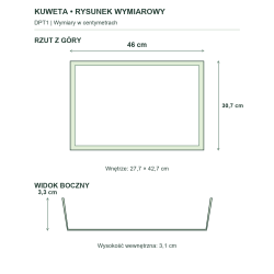 DPT1 — rysunek wymiarowy produktu DPT1 — rysunek wymiarowy produktu