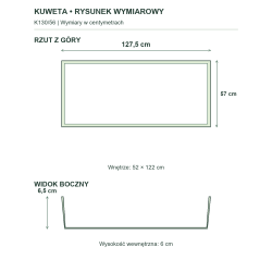 K130/56 — rysunek wymiarowy produktu K130/56 — rysunek wymiarowy produktu