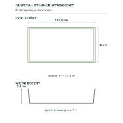 K126 — rysunek wymiarowy produktu K126 — rysunek wymiarowy produktu