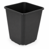 Doniczka produkcyjna kwadratowa 19,4 × 19,4 × 23 cm 5,6 L – pogrubiana, wysoka