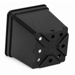 Doniczka produkcyjna kwadratowa 15 × 15 × 15 cm 2,5 L – standardowa Doniczka produkcyjna kwadratowa 15 × 15 × 15 cm 2,5 L – standardowa