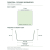 Rysunek wymiarowy — wymiary z Relacji produktów, rzut i przekrój