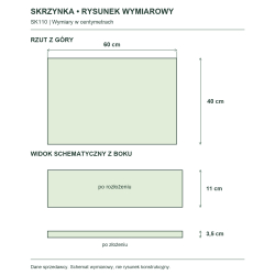 SK110 — rysunek wymiarowy produktu SK110 — rysunek wymiarowy produktu