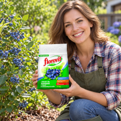 Florovit – Nawóz do borówek i kwasolubnych — grafika reklamowa Florovit – Nawóz do borówek i kwasolubnych — grafika reklamowa