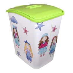 Pojemniki do zbiórki odpadów – kosze na śmieci 25L - Dziewczynki