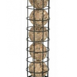 Karmnik lekki metalowy na kule tłuszczowe 7 x 25 cm
